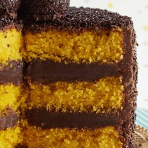 Bolo de Cenoura Semanal para a Noiva